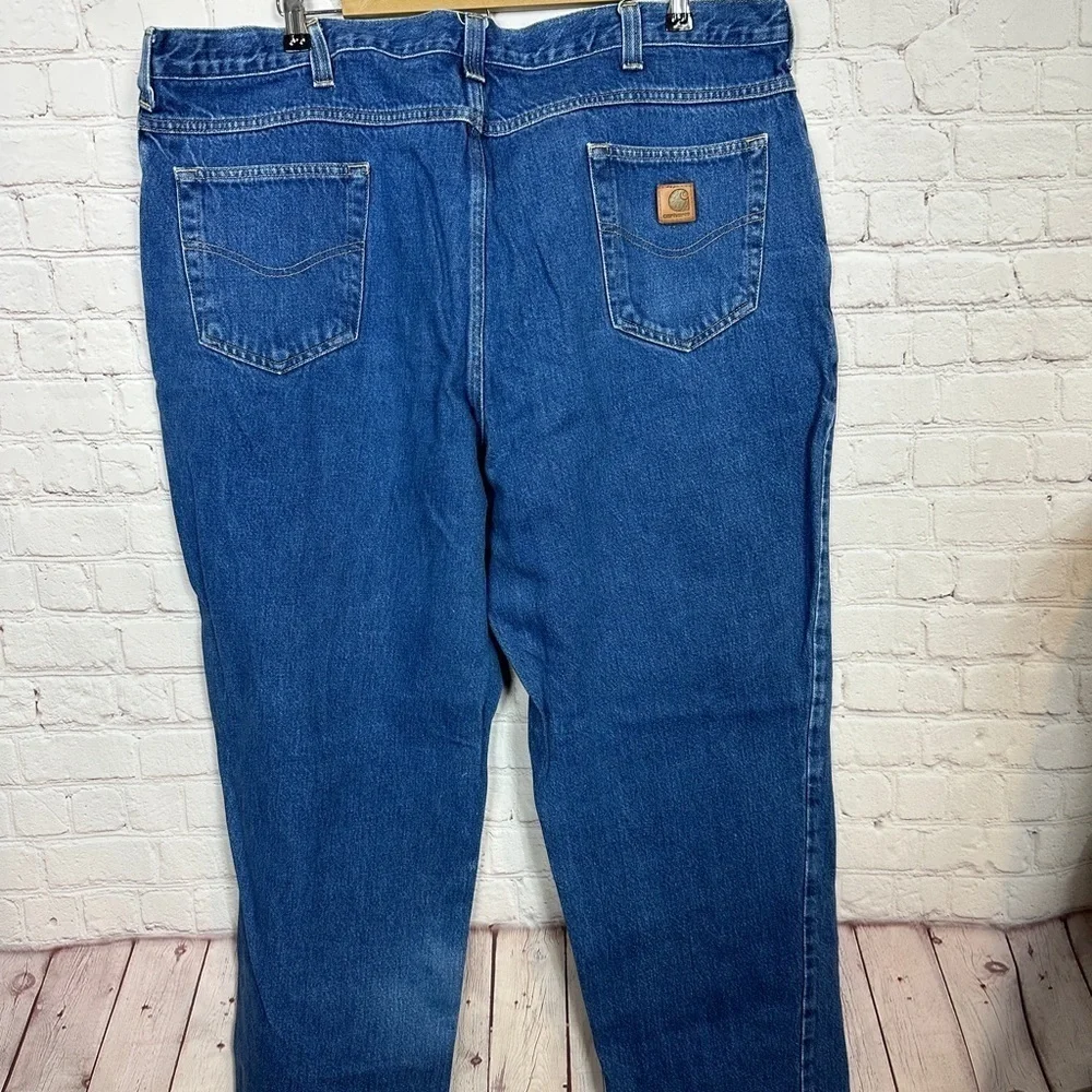 Carhartt Relaxed Fit Jeans men's straight‎ leg jeans, sz 42 x 32